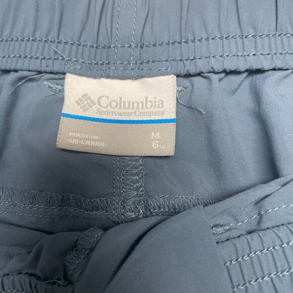 Columbia Size 6 Blue Baggies Shorts Hiking Lightweight Womens Medium L Gorpcore - Picture 5 of 5